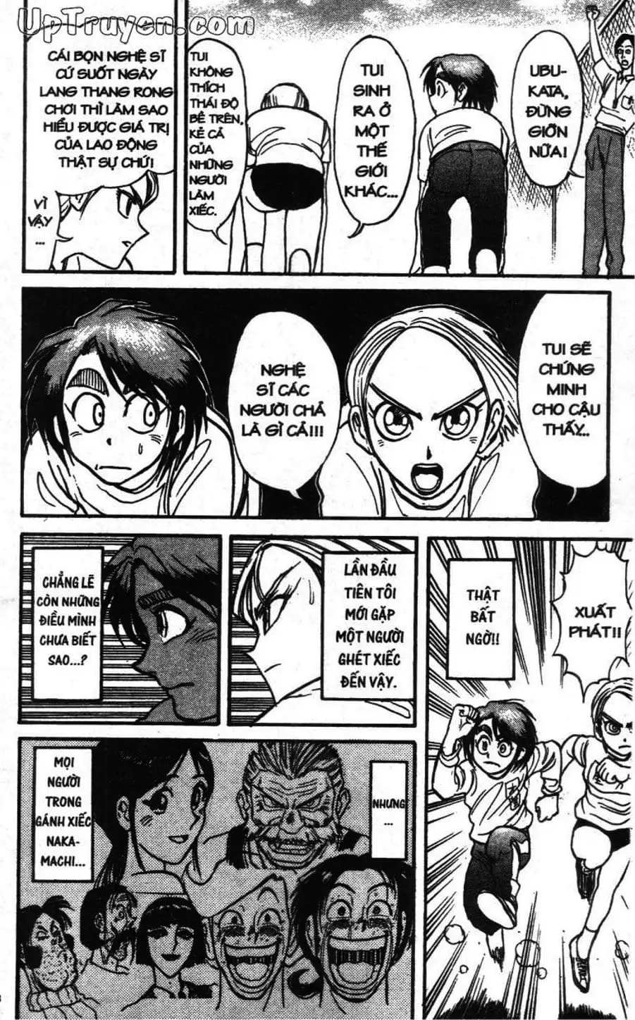 Truyện Tranh Gánh Xiếc Quái Dị - Karakuri Circus trang 5