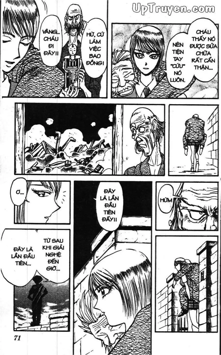 Truyện Tranh Gánh Xiếc Quái Dị - Karakuri Circus trang 5