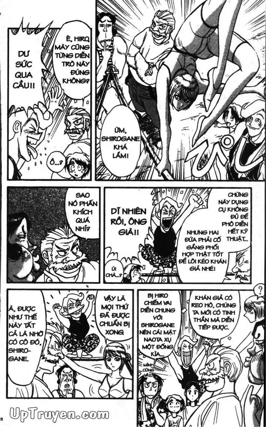 Truyện Tranh Gánh Xiếc Quái Dị - Karakuri Circus trang 5