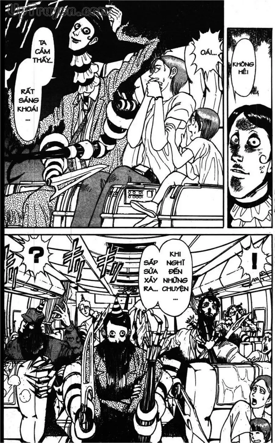 Truyện Tranh Gánh Xiếc Quái Dị - Karakuri Circus trang 5