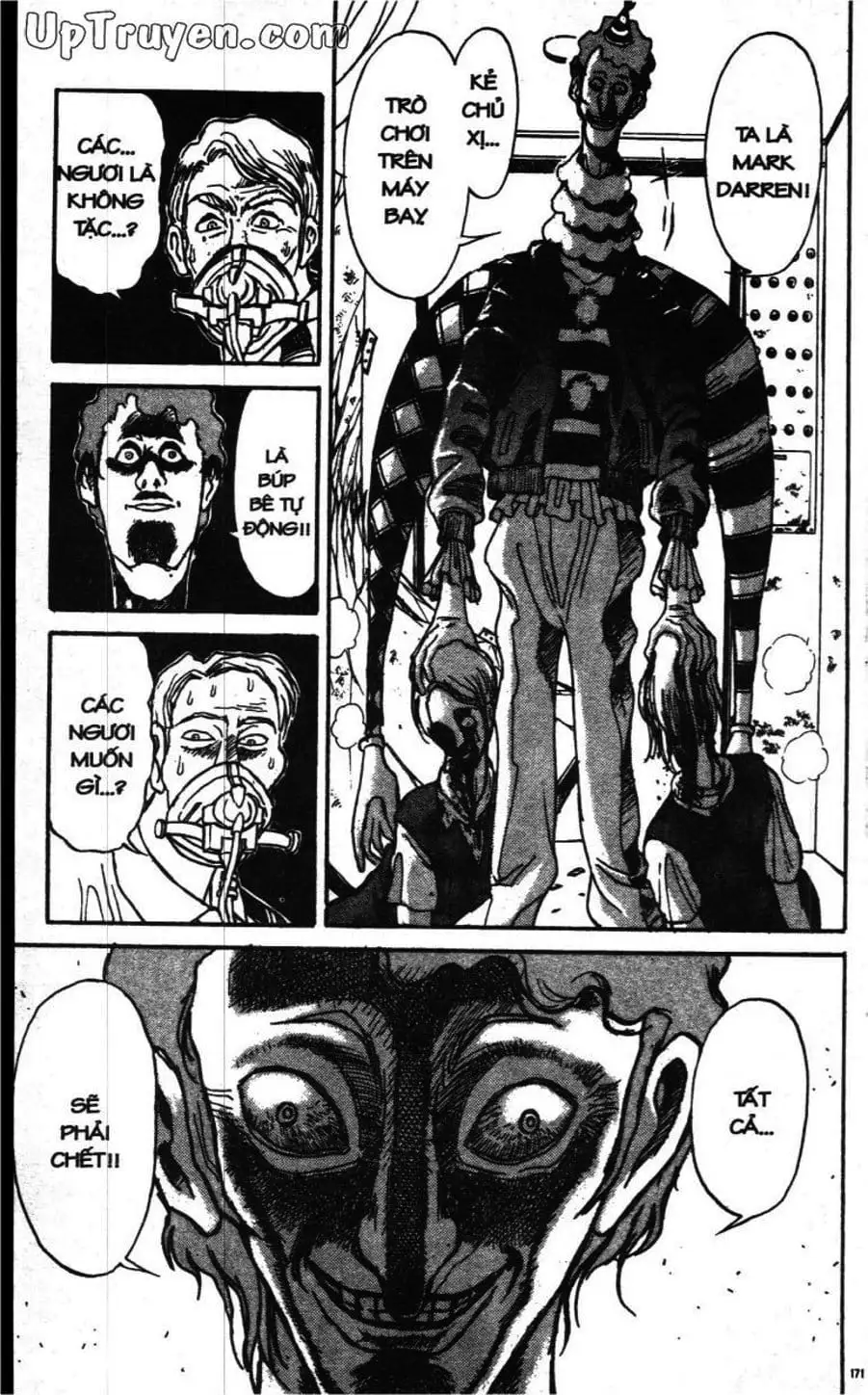 Truyện Tranh Gánh Xiếc Quái Dị - Karakuri Circus trang 5