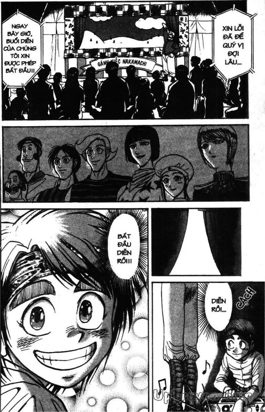 Truyện Tranh Gánh Xiếc Quái Dị - Karakuri Circus trang 5