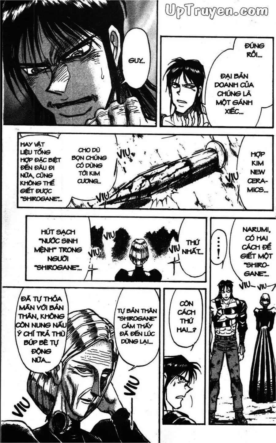 Truyện Tranh Gánh Xiếc Quái Dị - Karakuri Circus trang 5