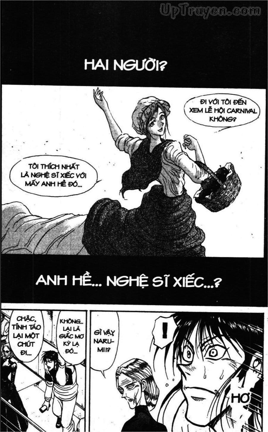 Truyện Tranh Gánh Xiếc Quái Dị - Karakuri Circus trang 5