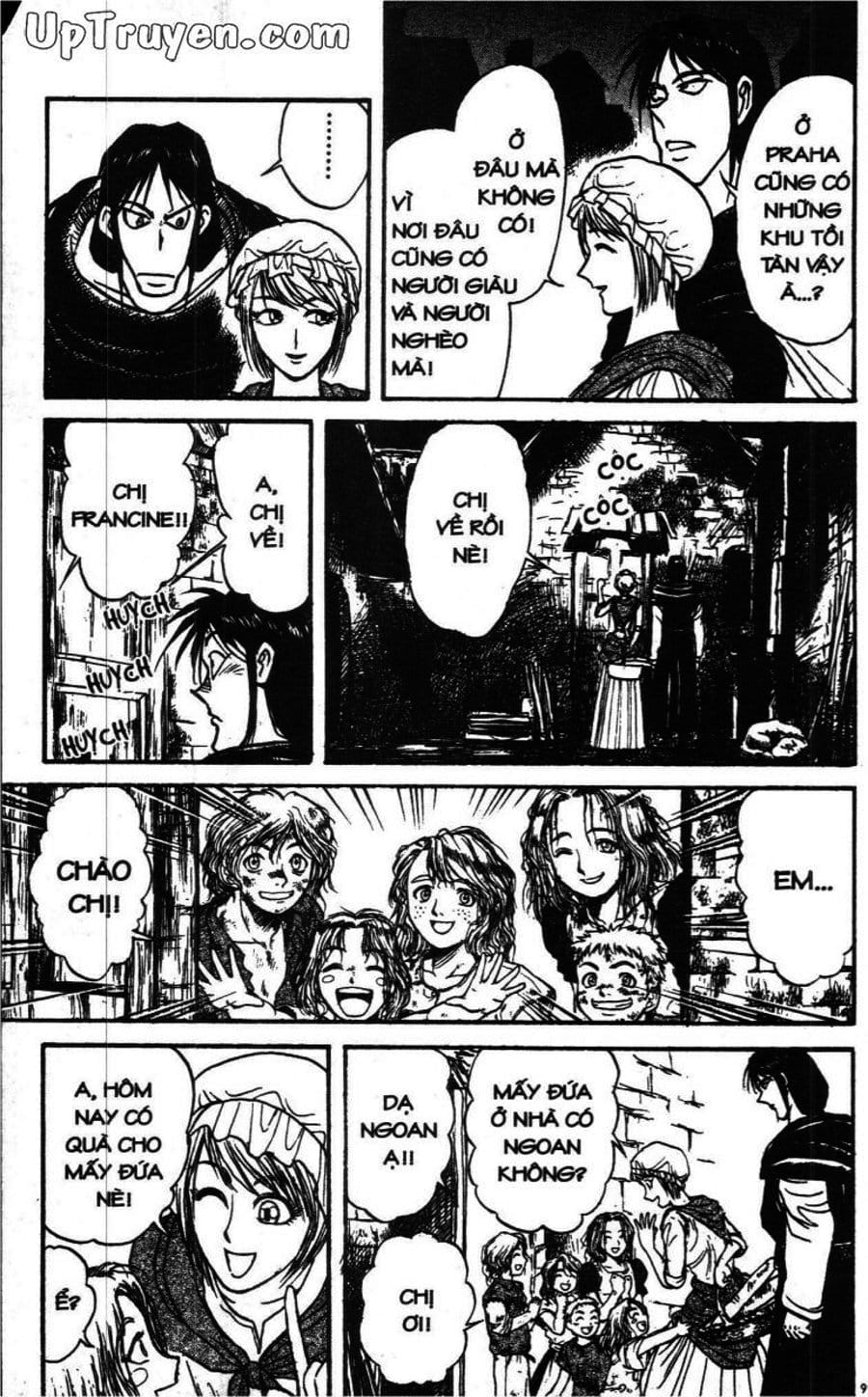 Truyện Tranh Gánh Xiếc Quái Dị - Karakuri Circus trang 5