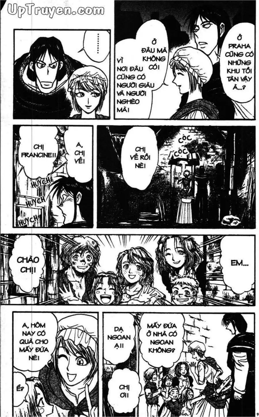 Truyện Tranh Gánh Xiếc Quái Dị - Karakuri Circus trang 5