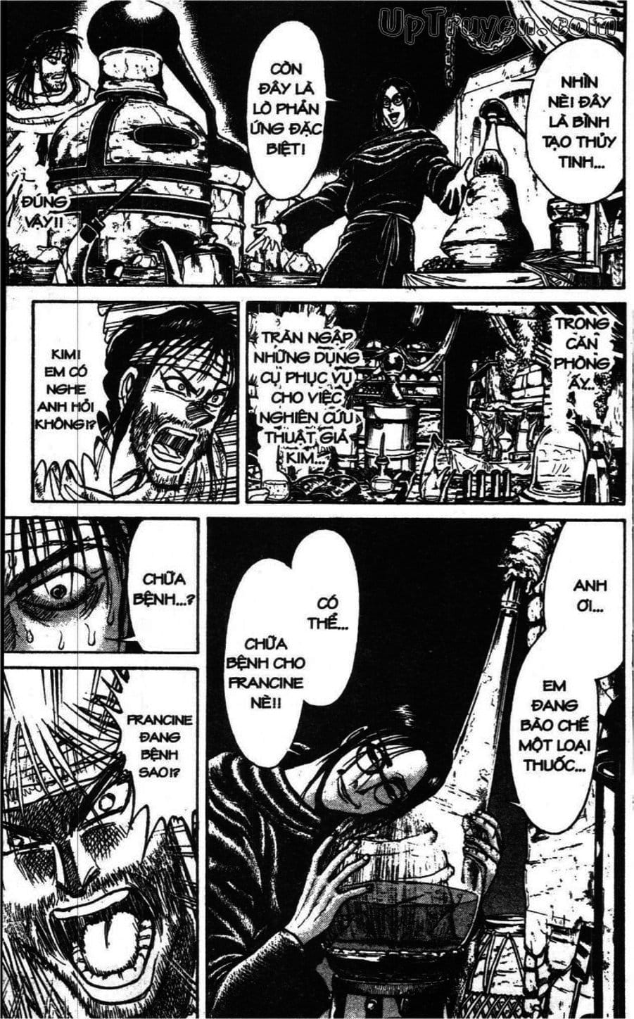 Truyện Tranh Gánh Xiếc Quái Dị - Karakuri Circus trang 5