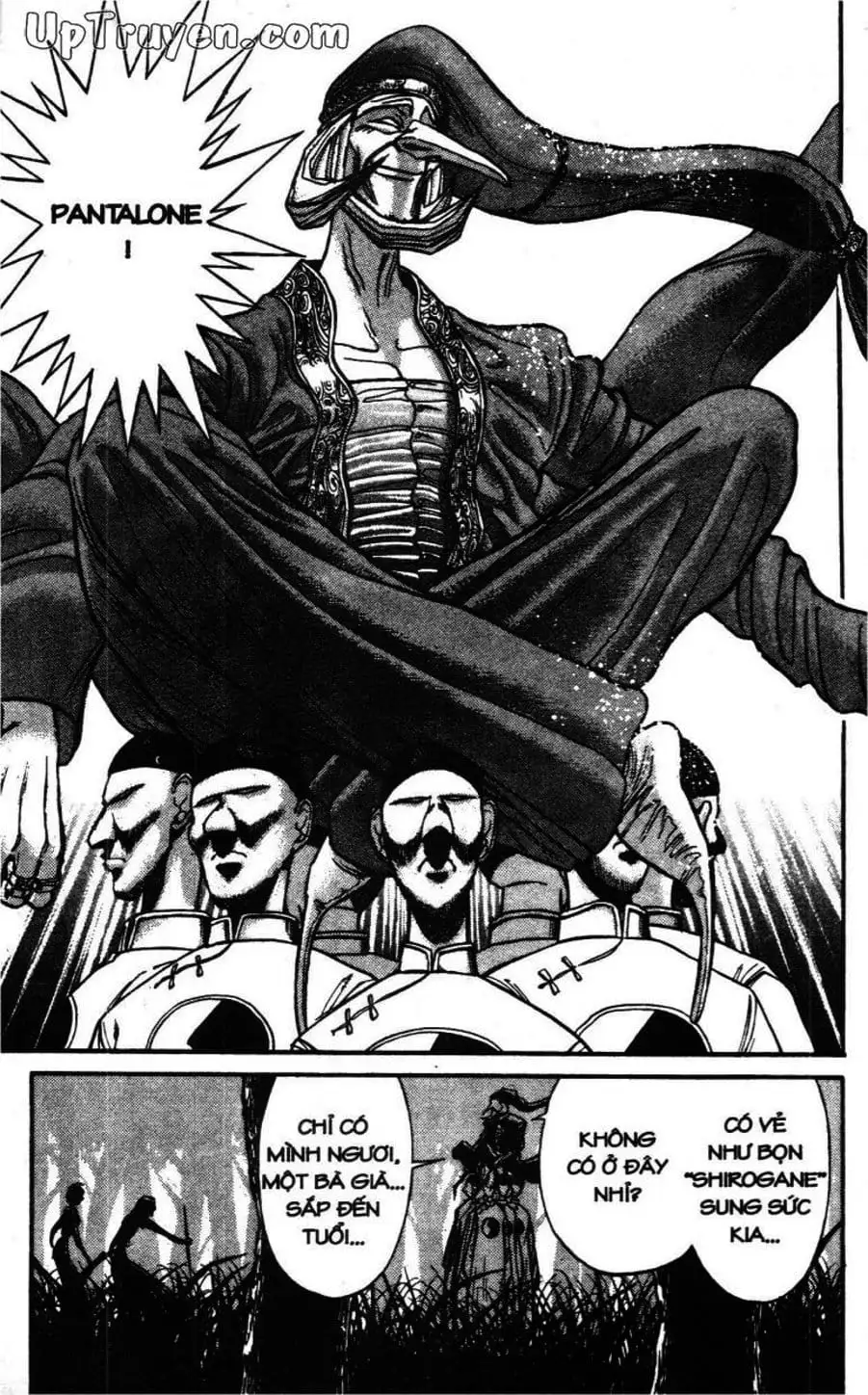 Truyện Tranh Gánh Xiếc Quái Dị - Karakuri Circus trang 5