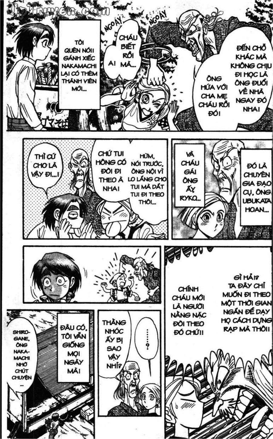 Truyện Tranh Gánh Xiếc Quái Dị - Karakuri Circus trang 5