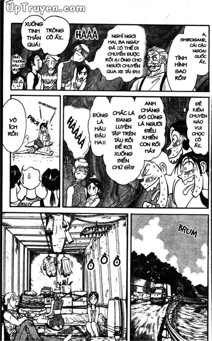 Truyện Tranh Gánh Xiếc Quái Dị - Karakuri Circus trang 5