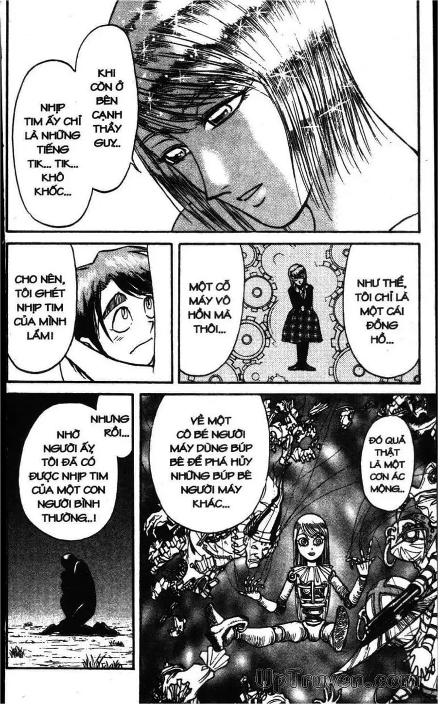 Truyện Tranh Gánh Xiếc Quái Dị - Karakuri Circus trang 5