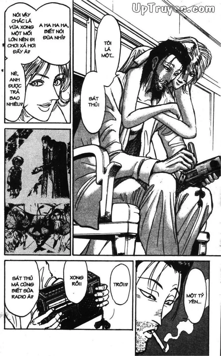 Truyện Tranh Gánh Xiếc Quái Dị - Karakuri Circus trang 5