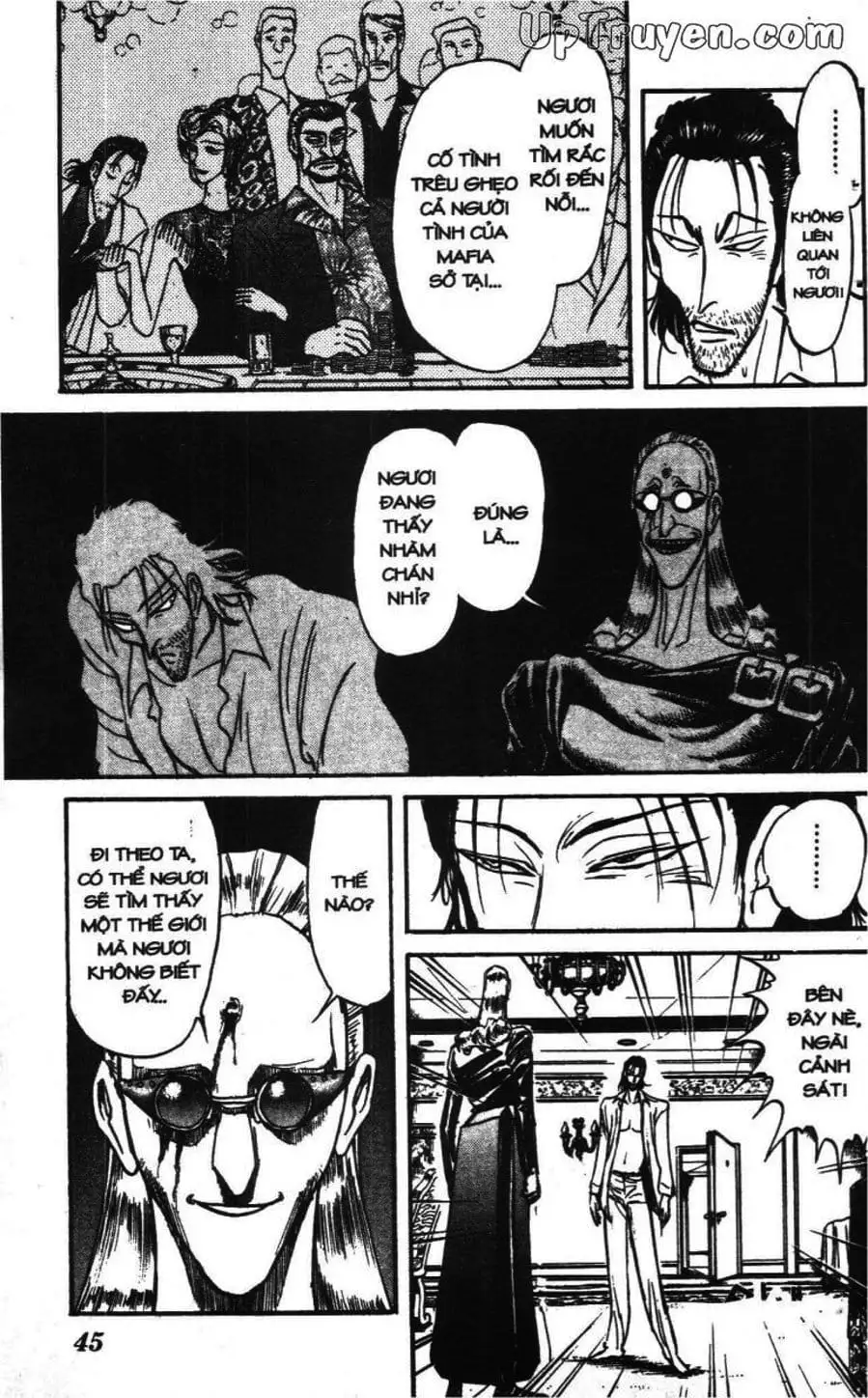 Truyện Tranh Gánh Xiếc Quái Dị - Karakuri Circus trang 5