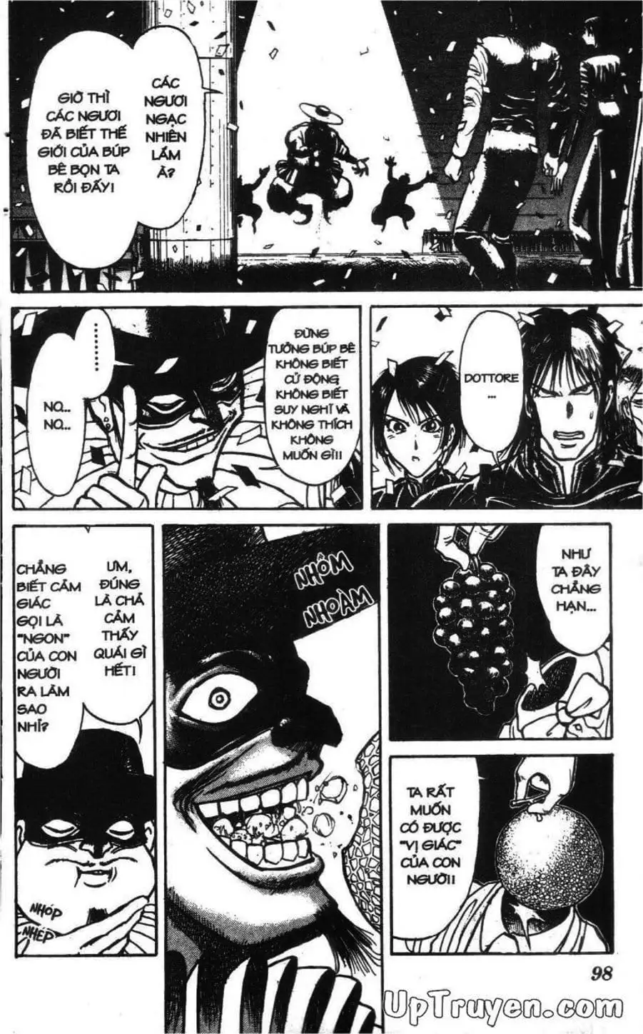 Truyện Tranh Gánh Xiếc Quái Dị - Karakuri Circus trang 5