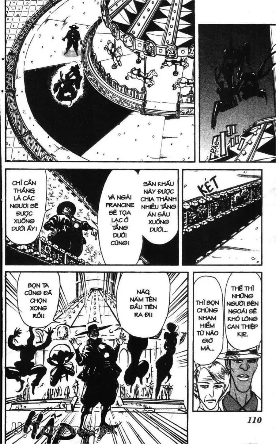 Truyện Tranh Gánh Xiếc Quái Dị - Karakuri Circus trang 5