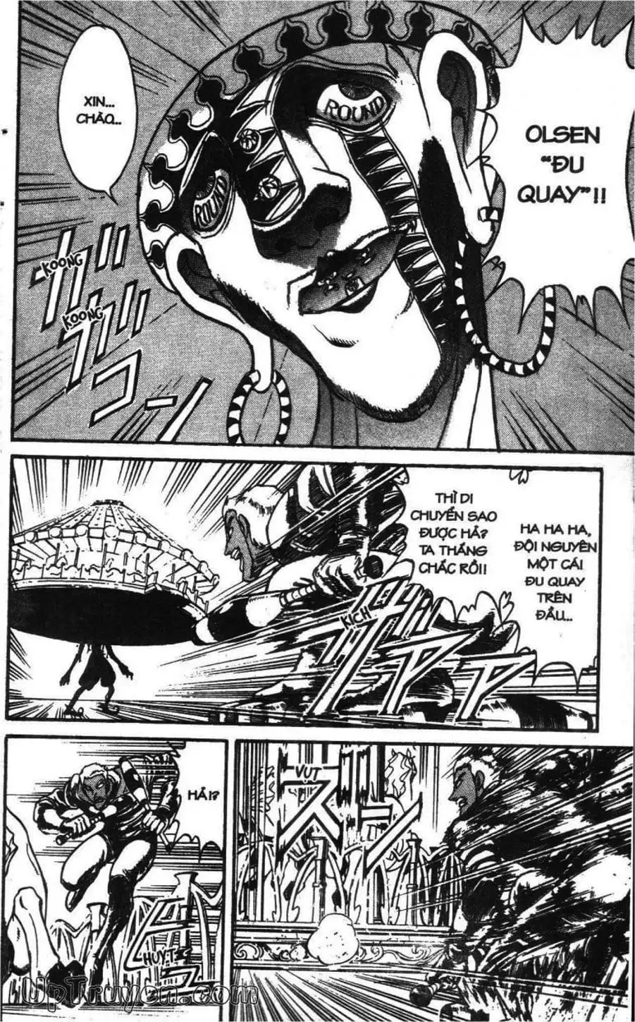 Truyện Tranh Gánh Xiếc Quái Dị - Karakuri Circus trang 5