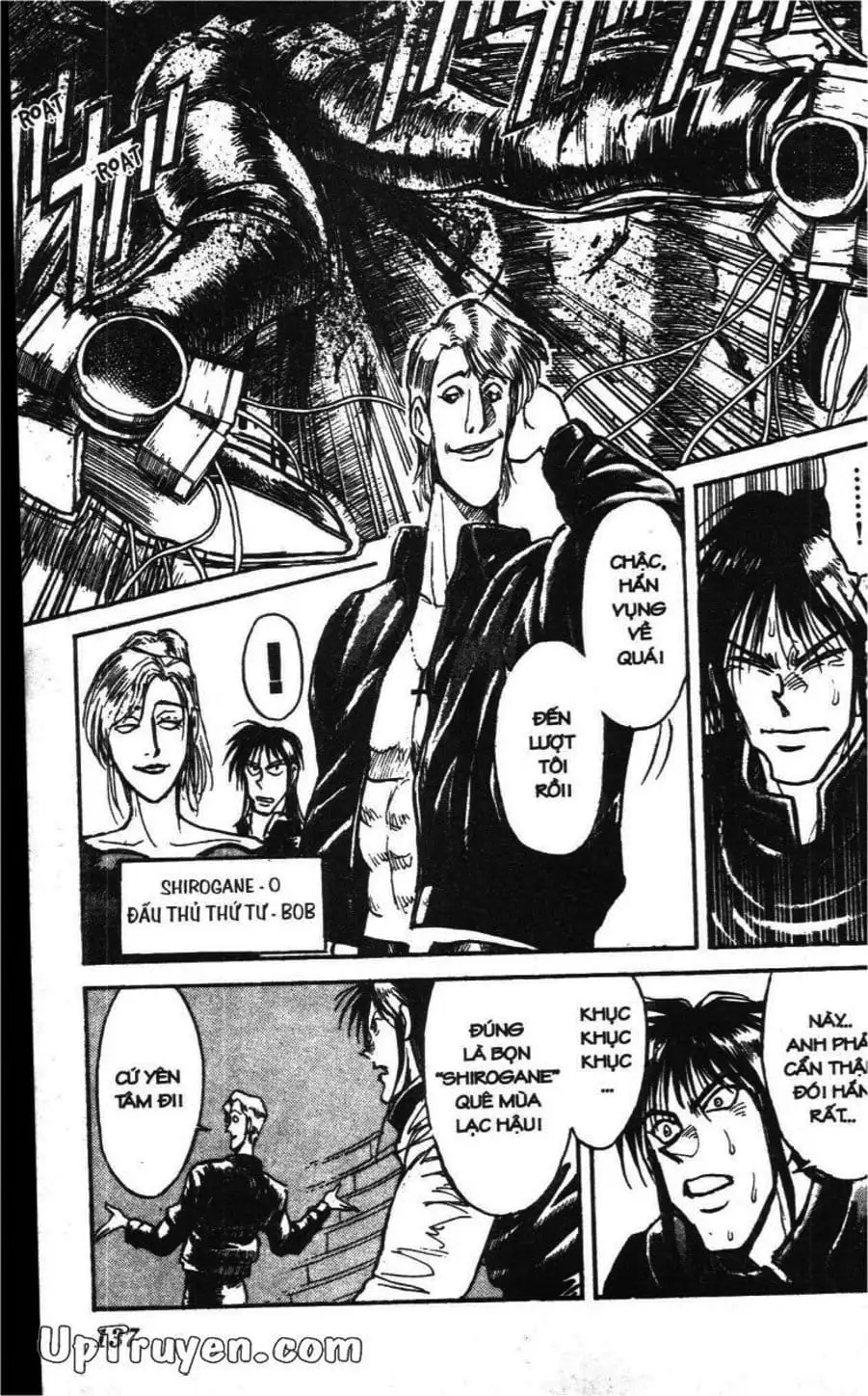 Truyện Tranh Gánh Xiếc Quái Dị - Karakuri Circus trang 5