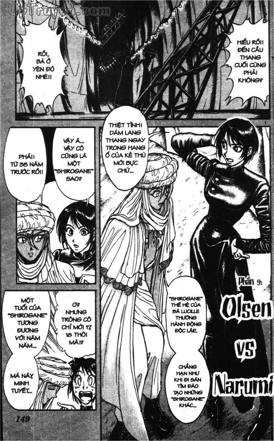 Truyện Tranh Gánh Xiếc Quái Dị - Karakuri Circus trang 5