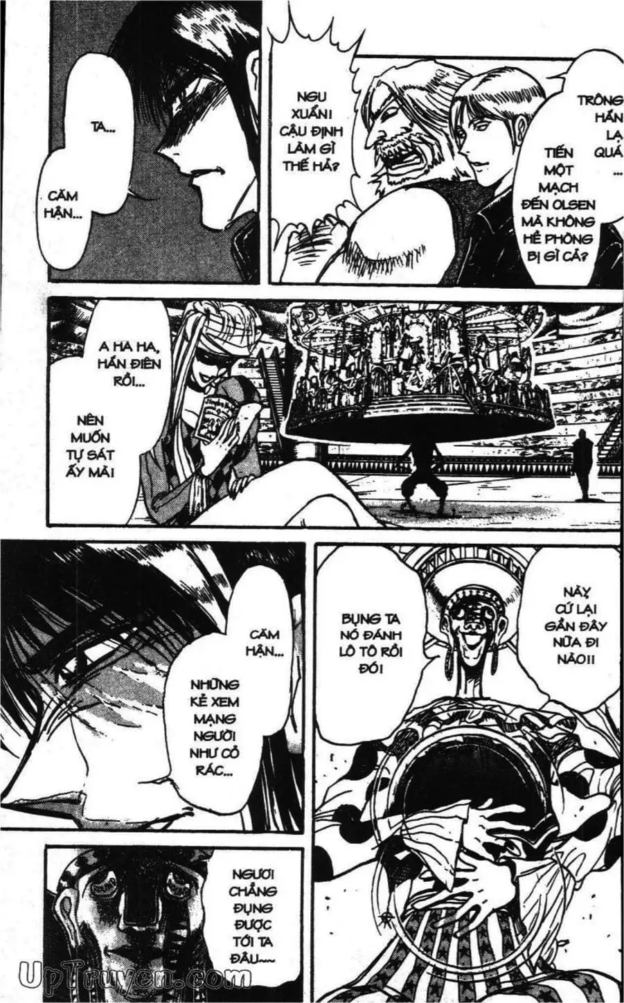 Truyện Tranh Gánh Xiếc Quái Dị - Karakuri Circus trang 5