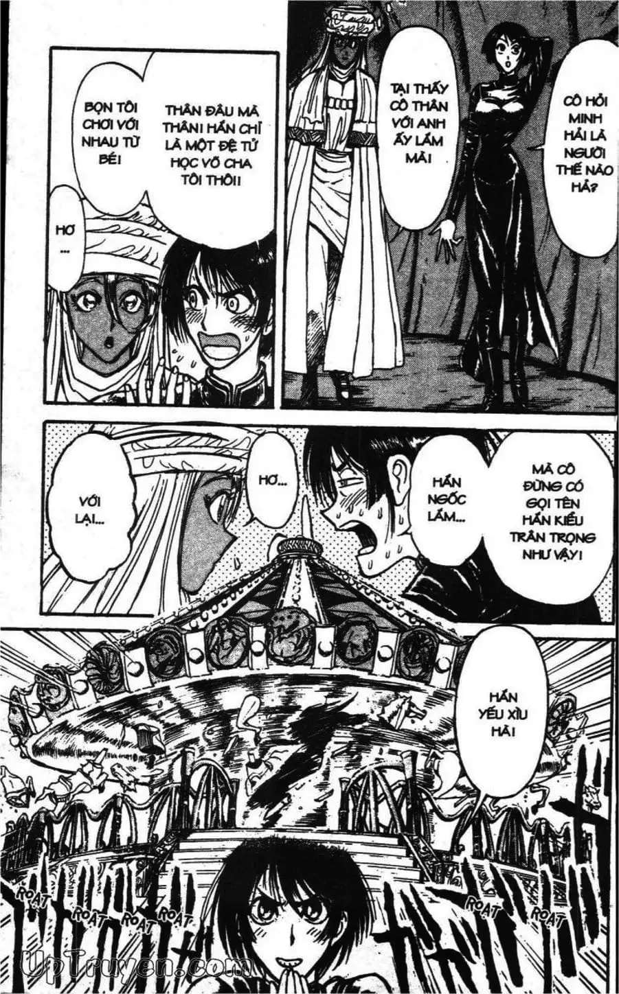 Truyện Tranh Gánh Xiếc Quái Dị - Karakuri Circus trang 5