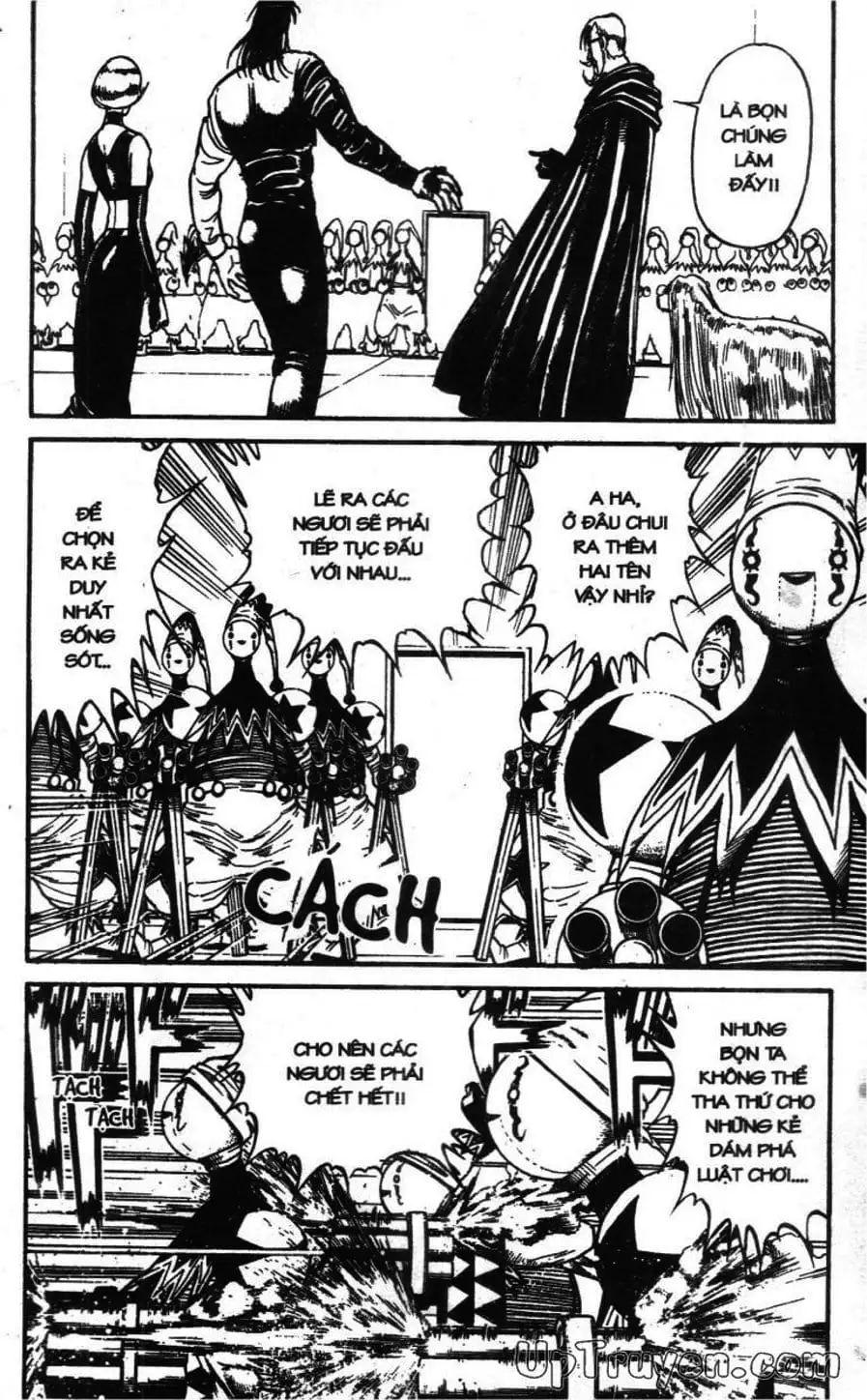 Truyện Tranh Gánh Xiếc Quái Dị - Karakuri Circus trang 5