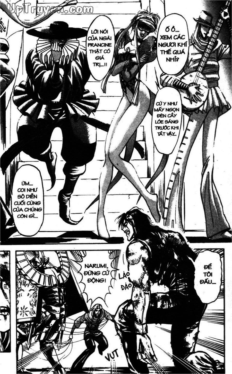 Truyện Tranh Gánh Xiếc Quái Dị - Karakuri Circus trang 5