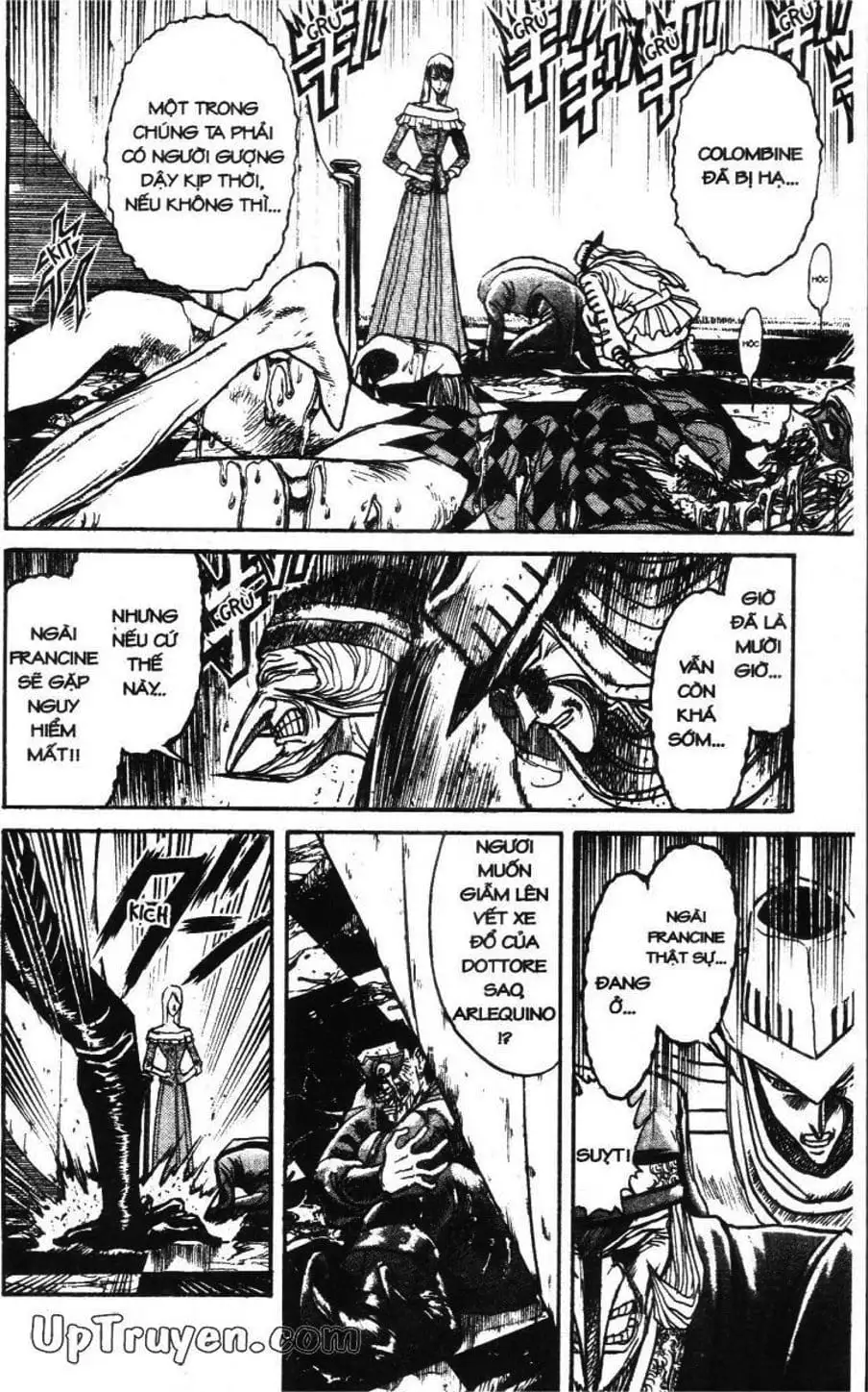 Truyện Tranh Gánh Xiếc Quái Dị - Karakuri Circus trang 5