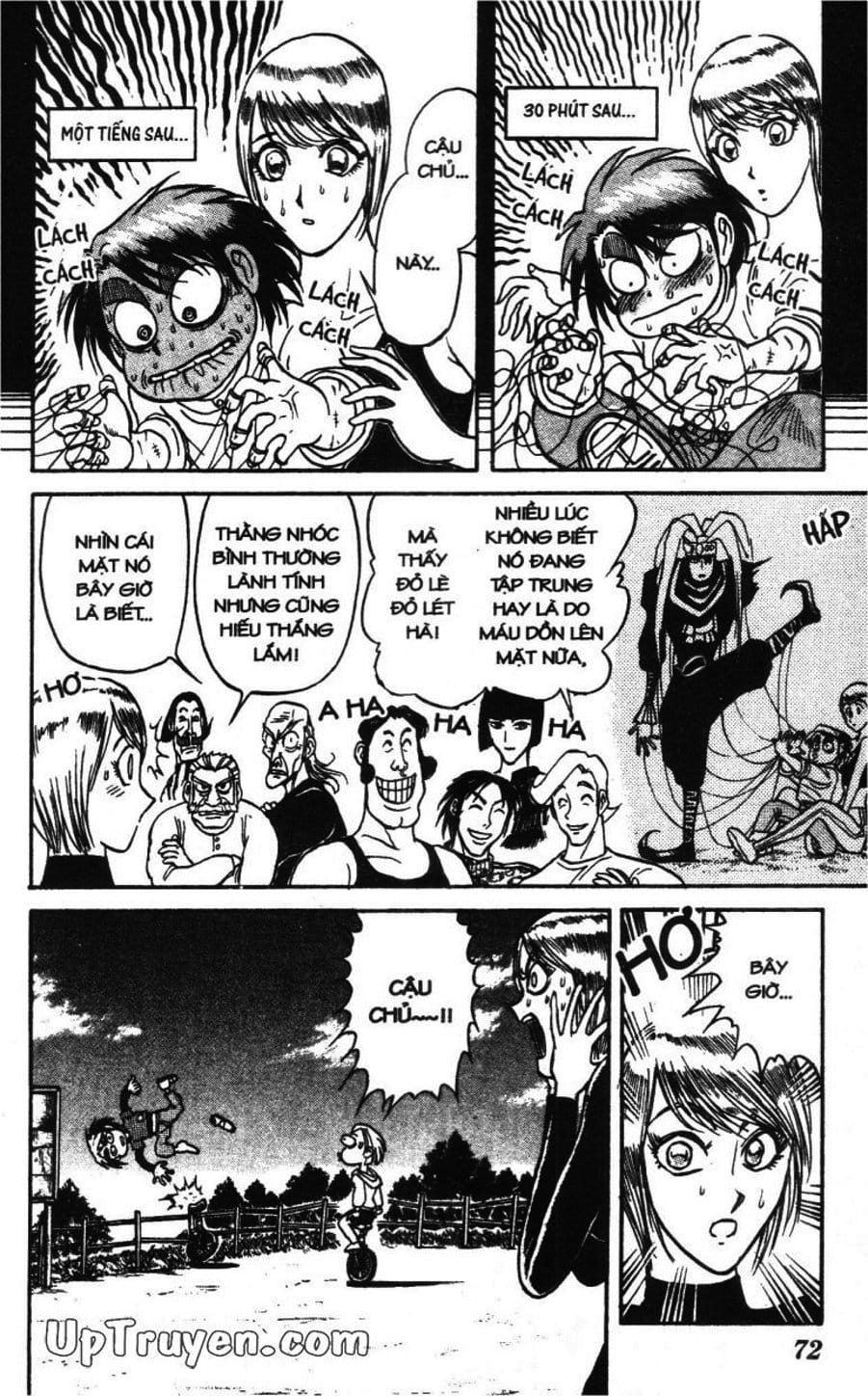 Truyện Tranh Gánh Xiếc Quái Dị - Karakuri Circus trang 5