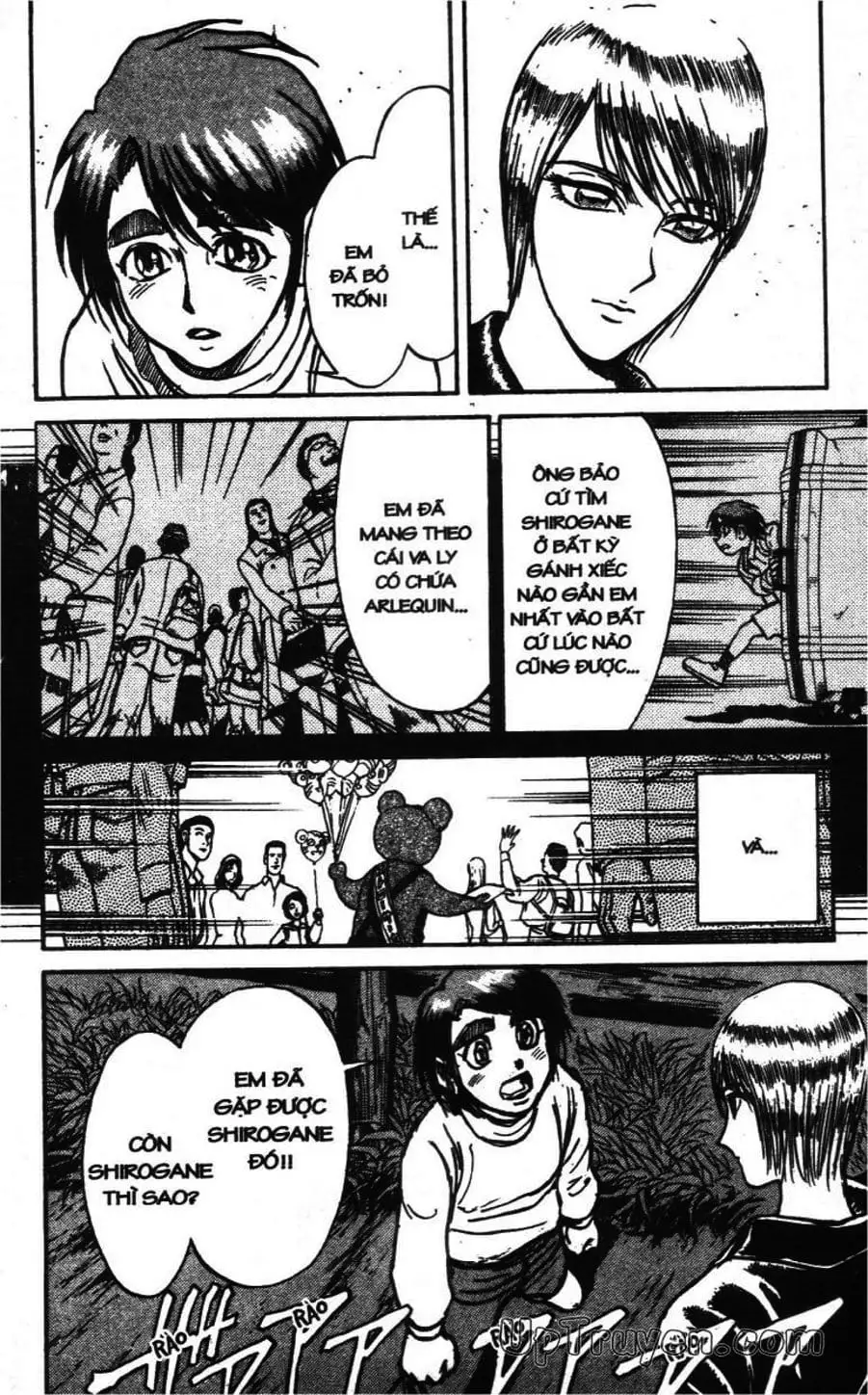 Truyện Tranh Gánh Xiếc Quái Dị - Karakuri Circus trang 5