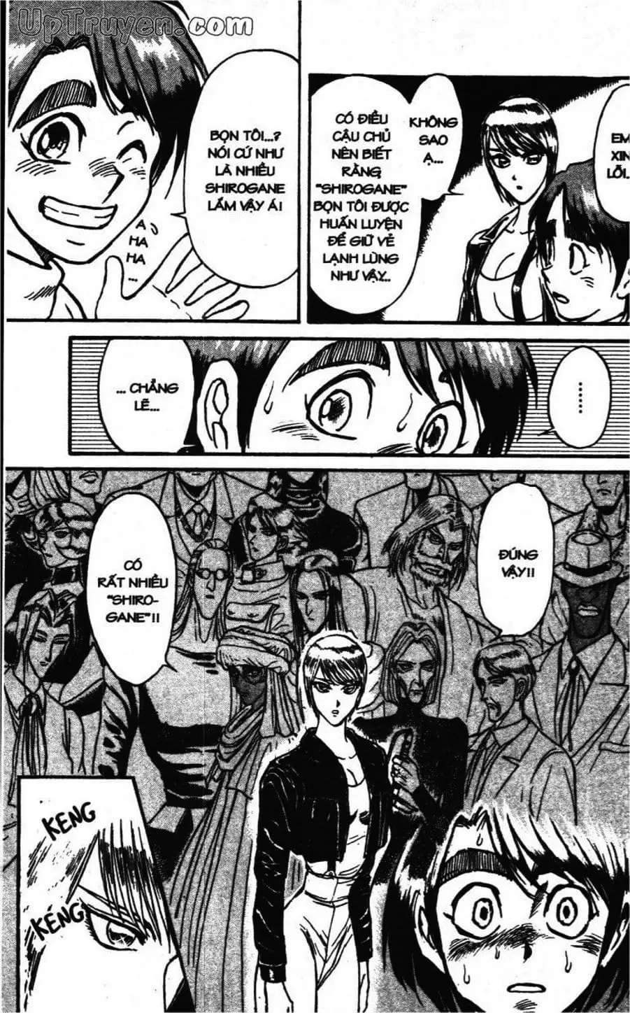 Truyện Tranh Gánh Xiếc Quái Dị - Karakuri Circus trang 5