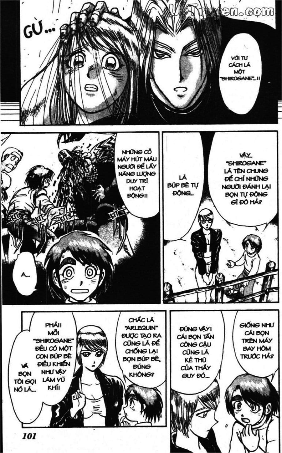 Truyện Tranh Gánh Xiếc Quái Dị - Karakuri Circus trang 5