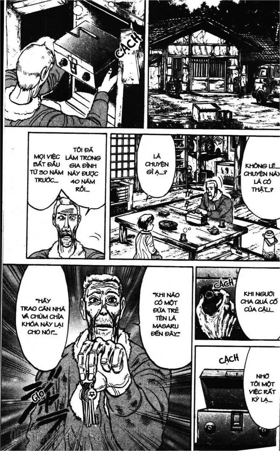 Truyện Tranh Gánh Xiếc Quái Dị - Karakuri Circus trang 5