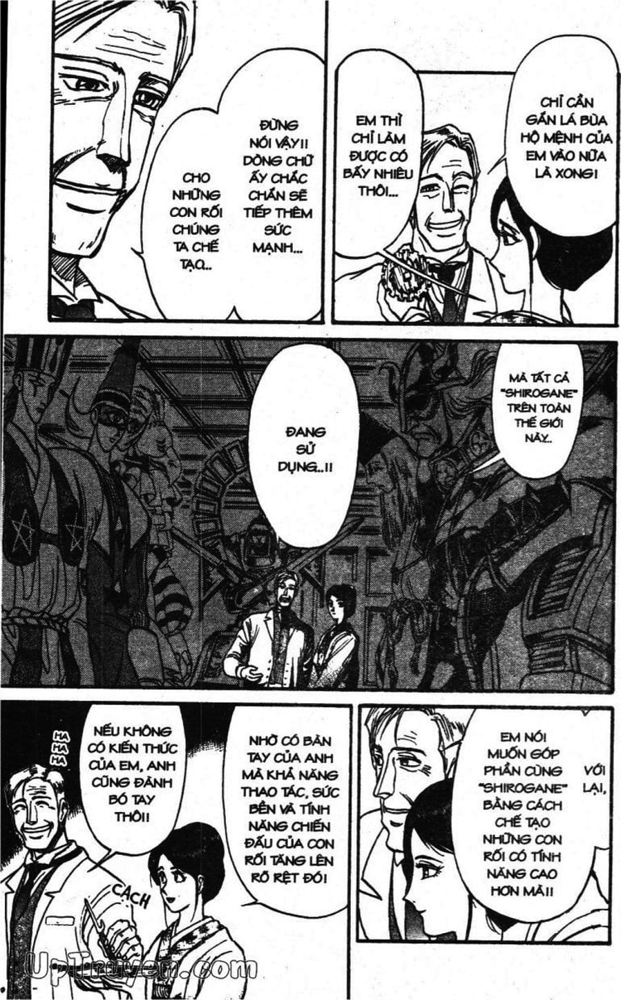 Truyện Tranh Gánh Xiếc Quái Dị - Karakuri Circus trang 5