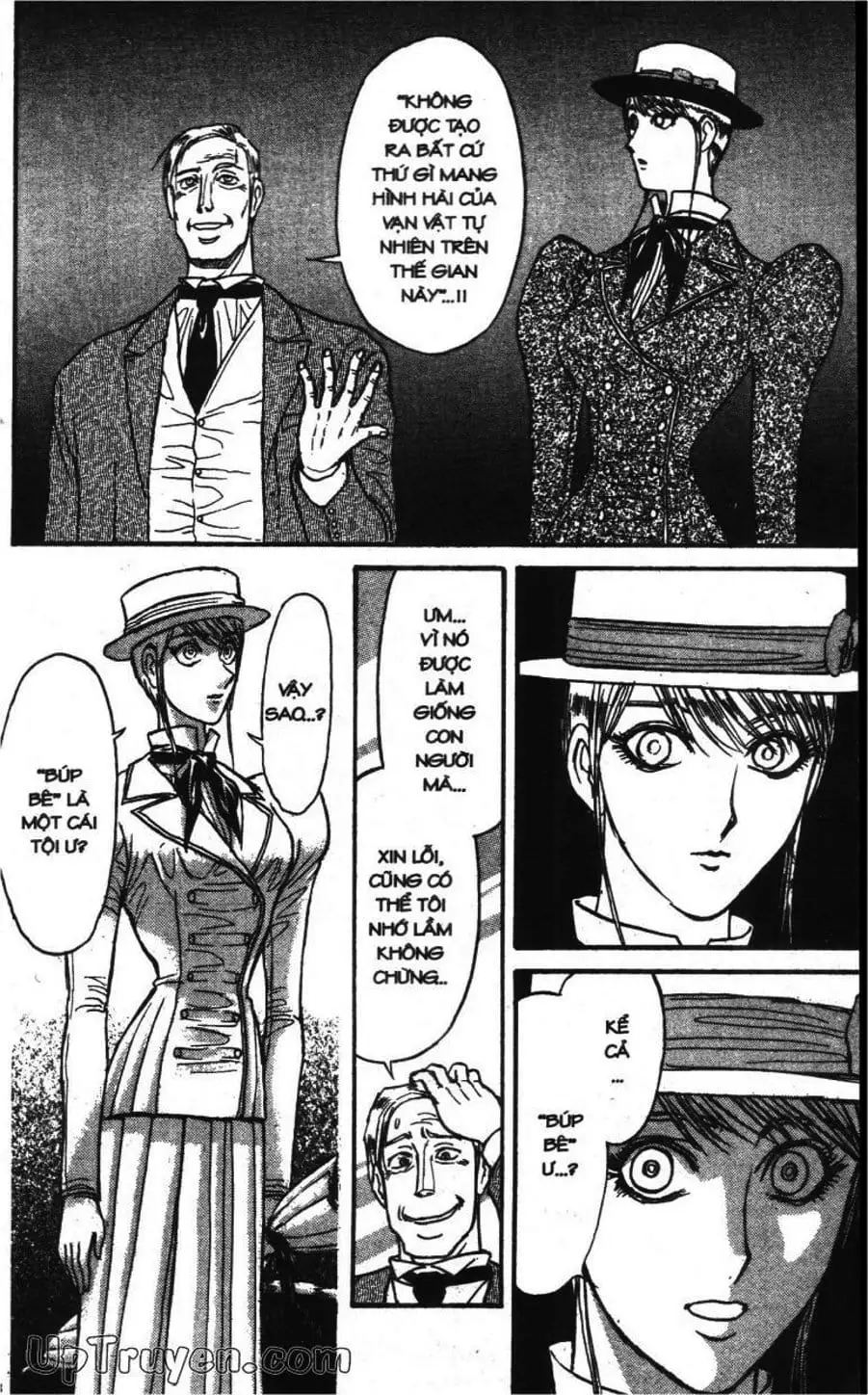 Truyện Tranh Gánh Xiếc Quái Dị - Karakuri Circus trang 5