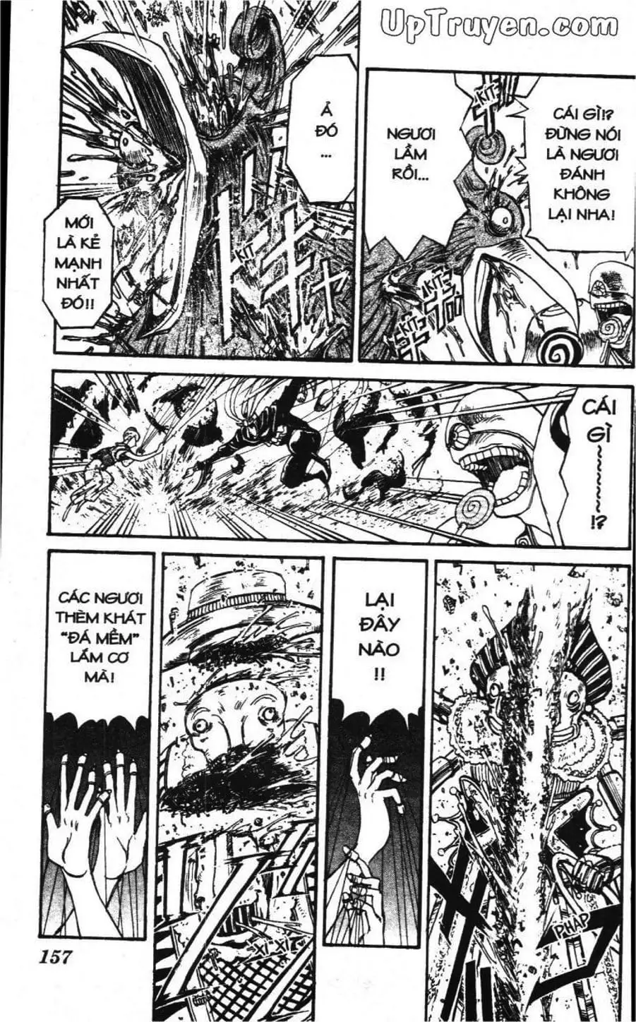 Truyện Tranh Gánh Xiếc Quái Dị - Karakuri Circus trang 5