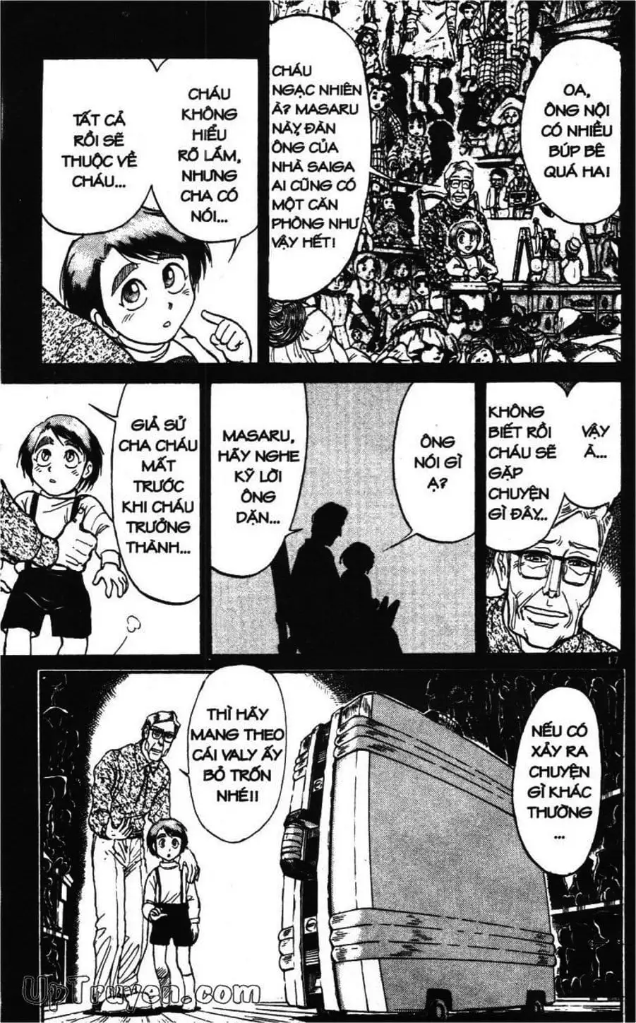 Truyện Tranh Gánh Xiếc Quái Dị - Karakuri Circus trang 5