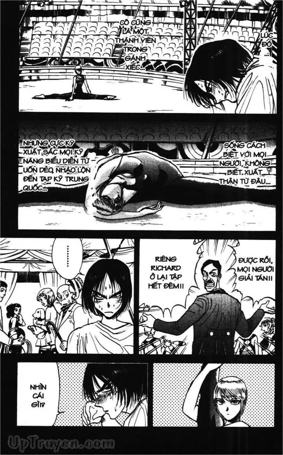 Truyện Tranh Gánh Xiếc Quái Dị - Karakuri Circus trang 5