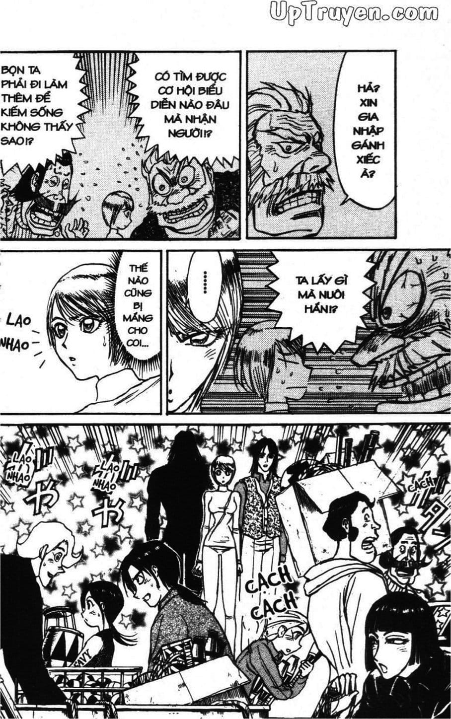 Truyện Tranh Gánh Xiếc Quái Dị - Karakuri Circus trang 5