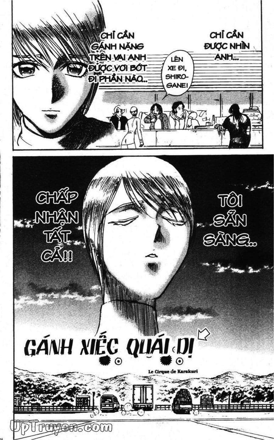 Truyện Tranh Gánh Xiếc Quái Dị - Karakuri Circus trang 5