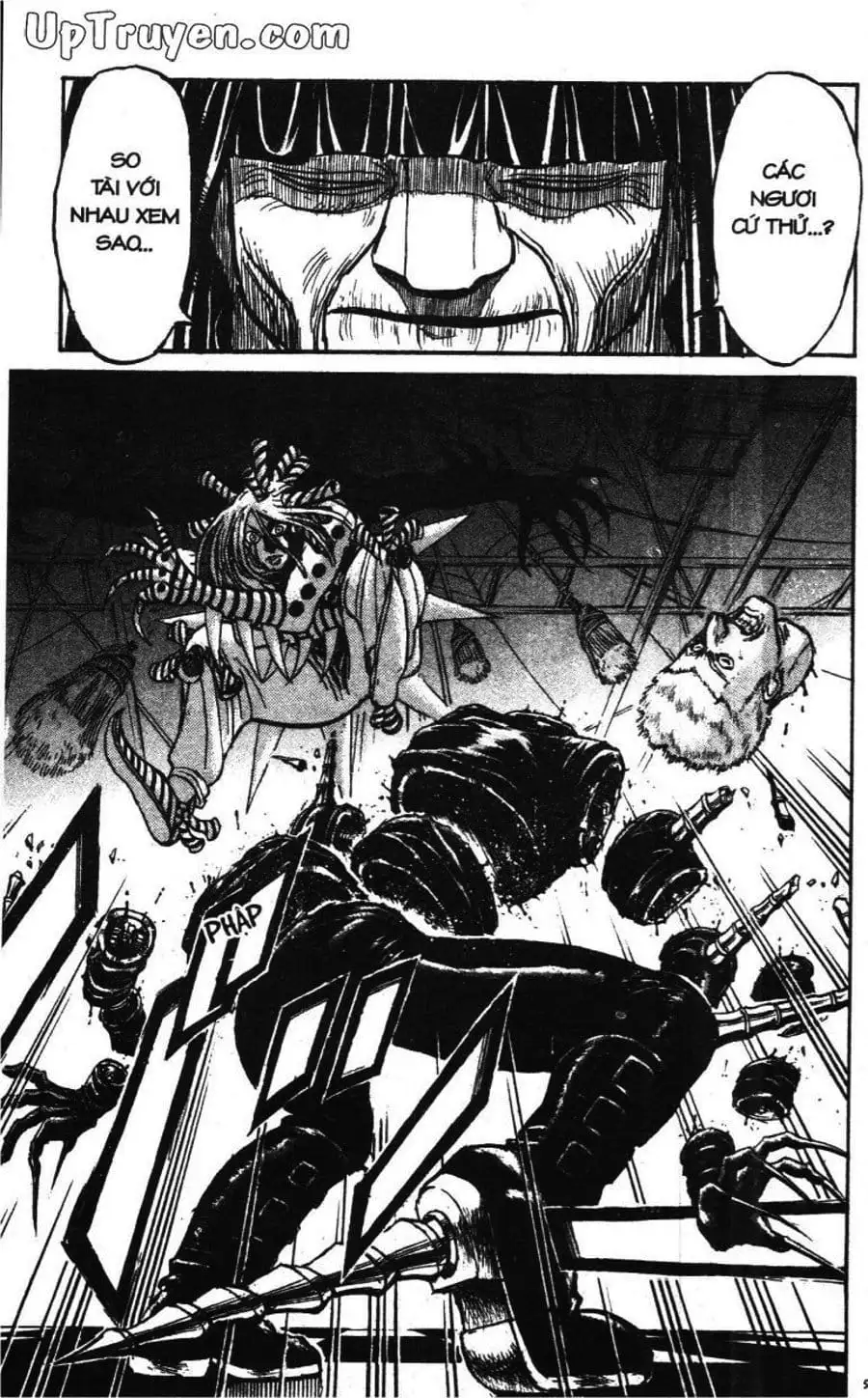 Truyện Tranh Gánh Xiếc Quái Dị - Karakuri Circus trang 5