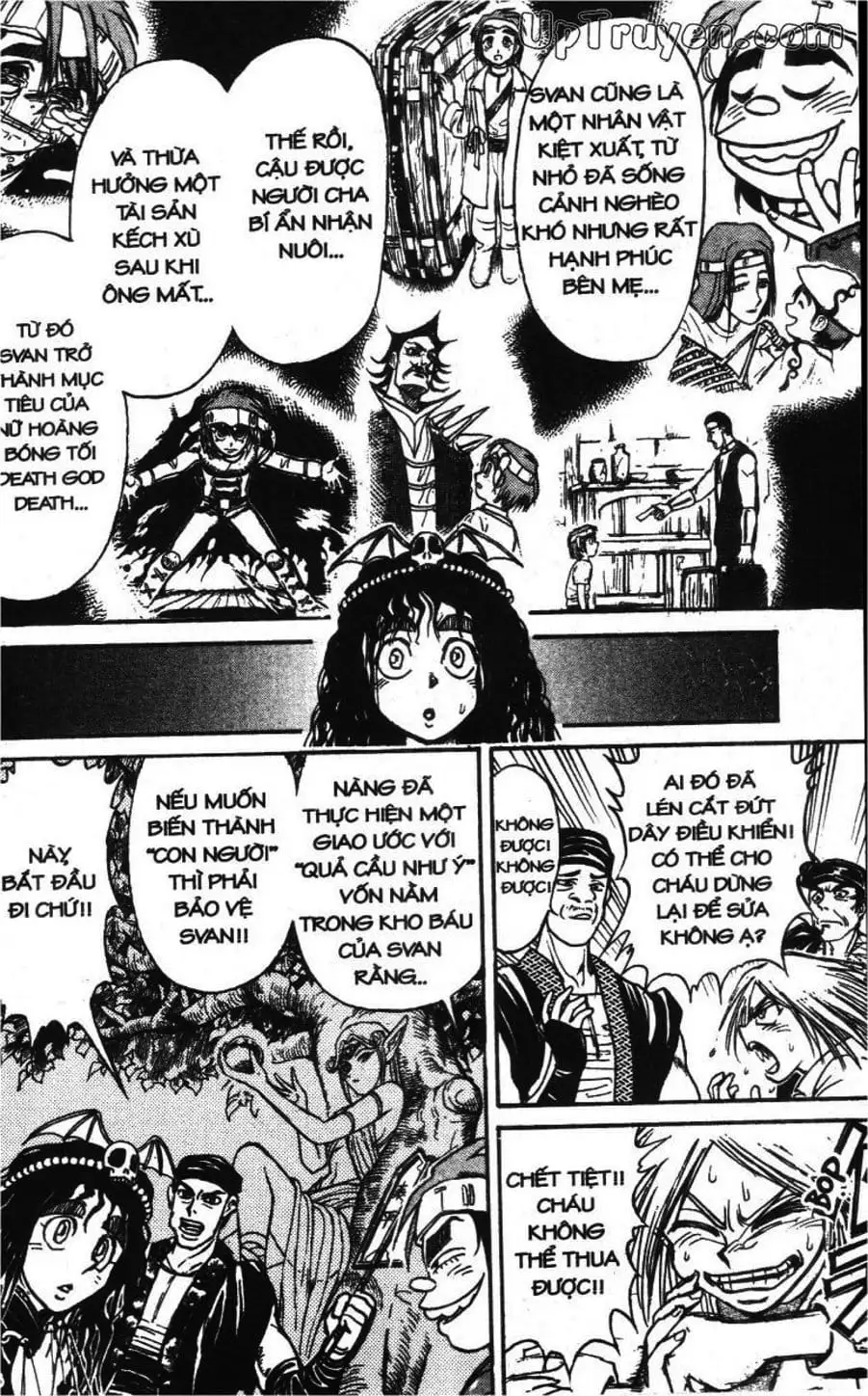 Truyện Tranh Gánh Xiếc Quái Dị - Karakuri Circus trang 5