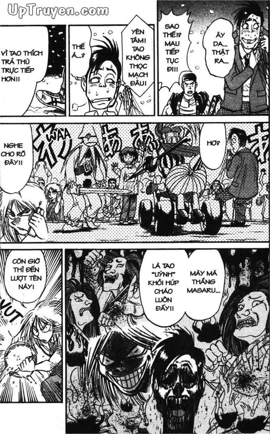 Truyện Tranh Gánh Xiếc Quái Dị - Karakuri Circus trang 5