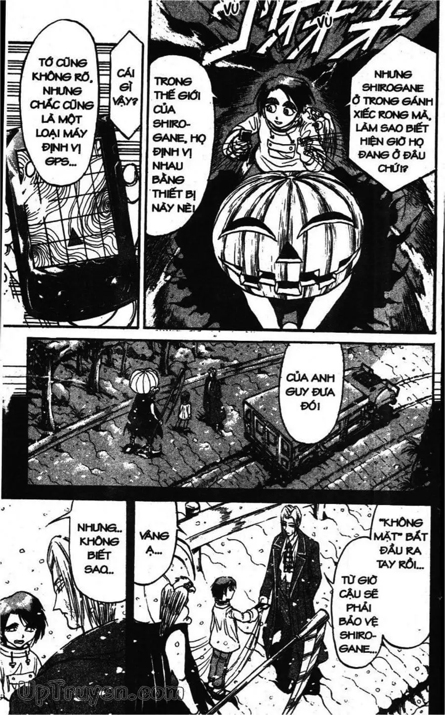 Truyện Tranh Gánh Xiếc Quái Dị - Karakuri Circus trang 5