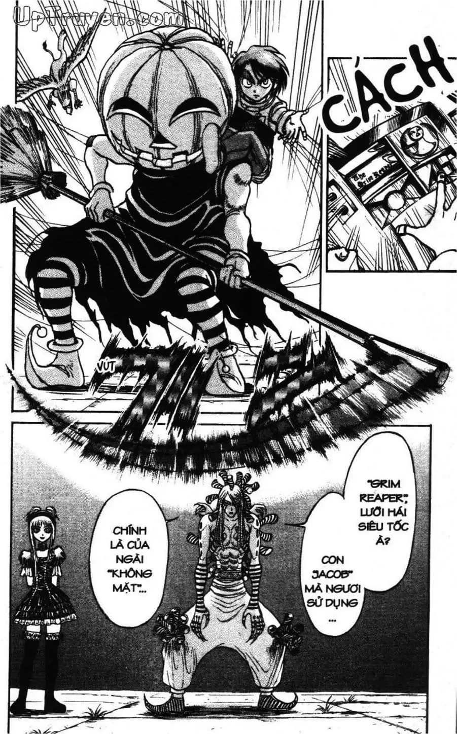 Truyện Tranh Gánh Xiếc Quái Dị - Karakuri Circus trang 5