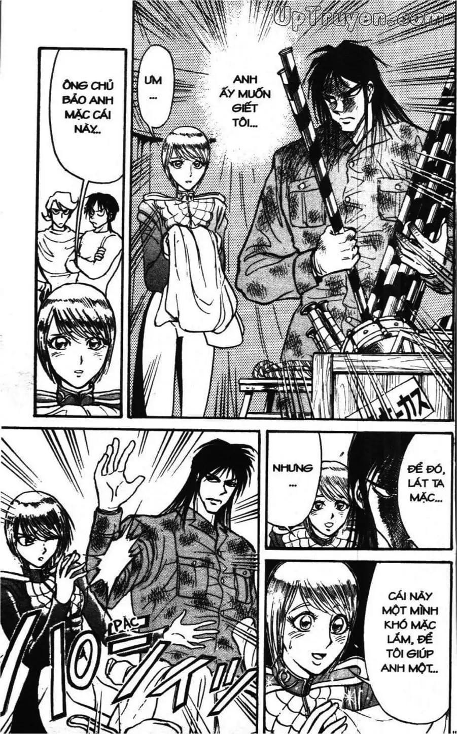 Truyện Tranh Gánh Xiếc Quái Dị - Karakuri Circus trang 5