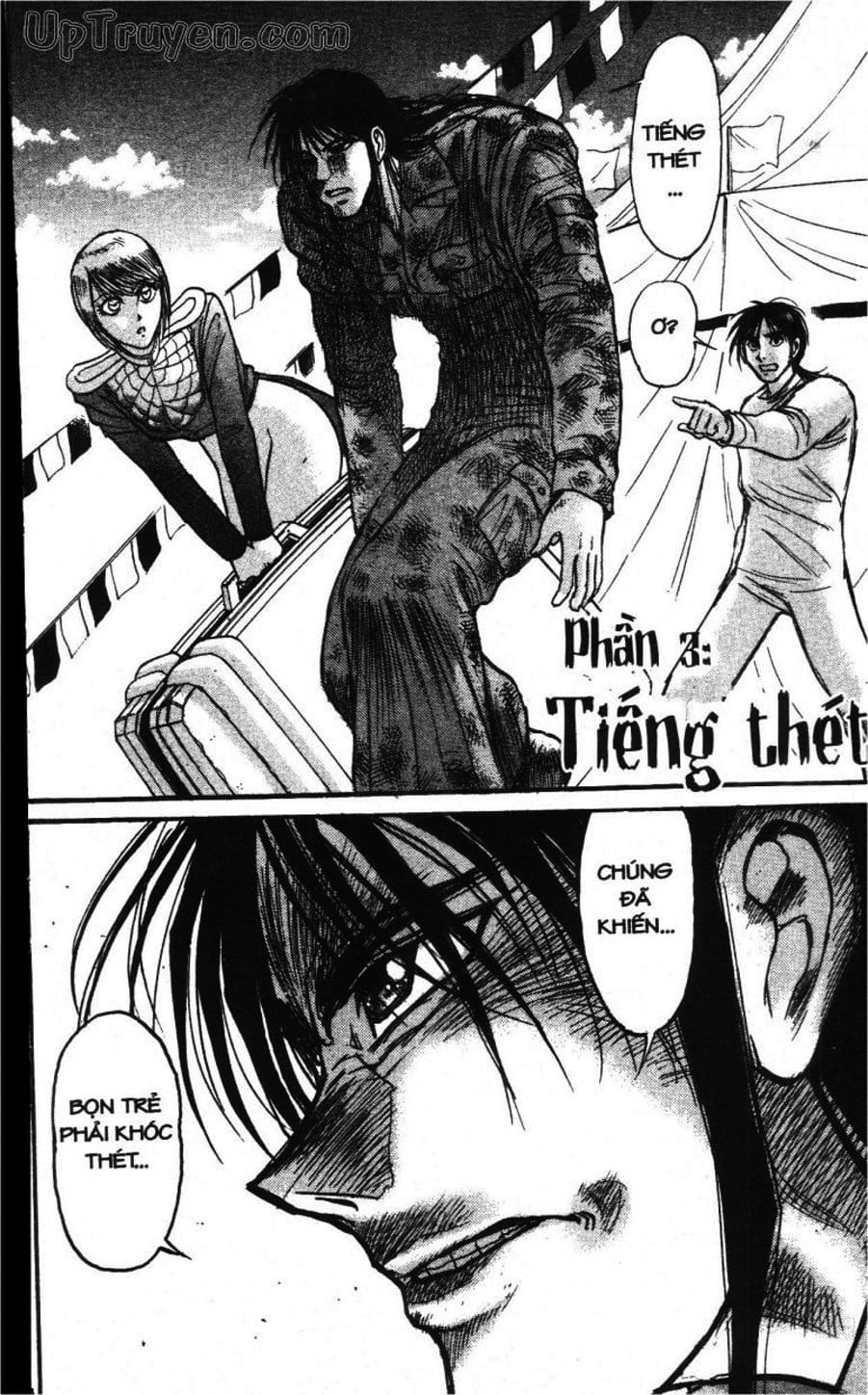 Truyện Tranh Gánh Xiếc Quái Dị - Karakuri Circus trang 5