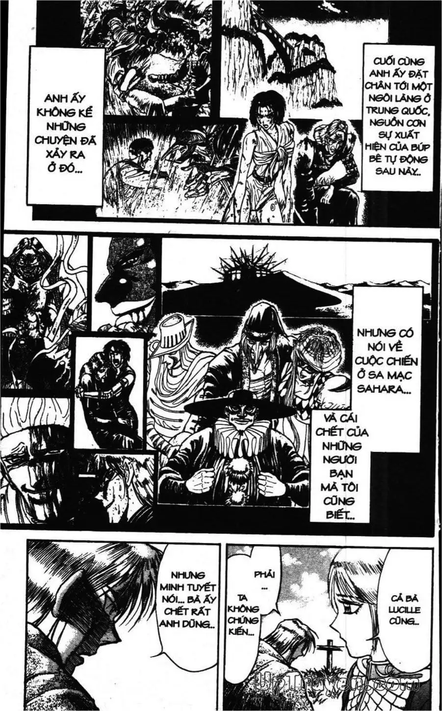 Truyện Tranh Gánh Xiếc Quái Dị - Karakuri Circus trang 5