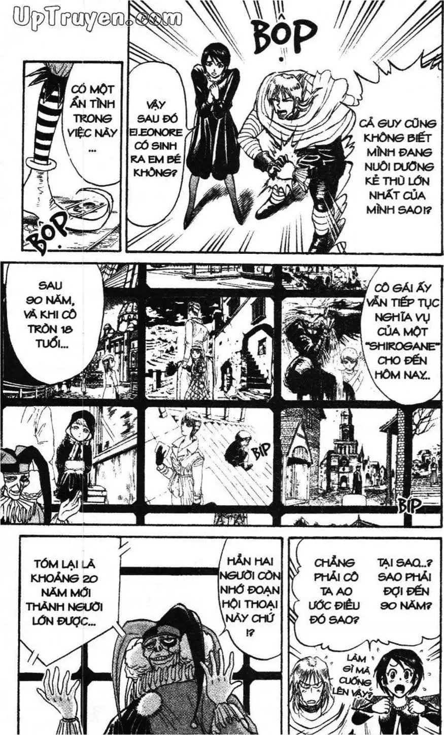 Truyện Tranh Gánh Xiếc Quái Dị - Karakuri Circus trang 5