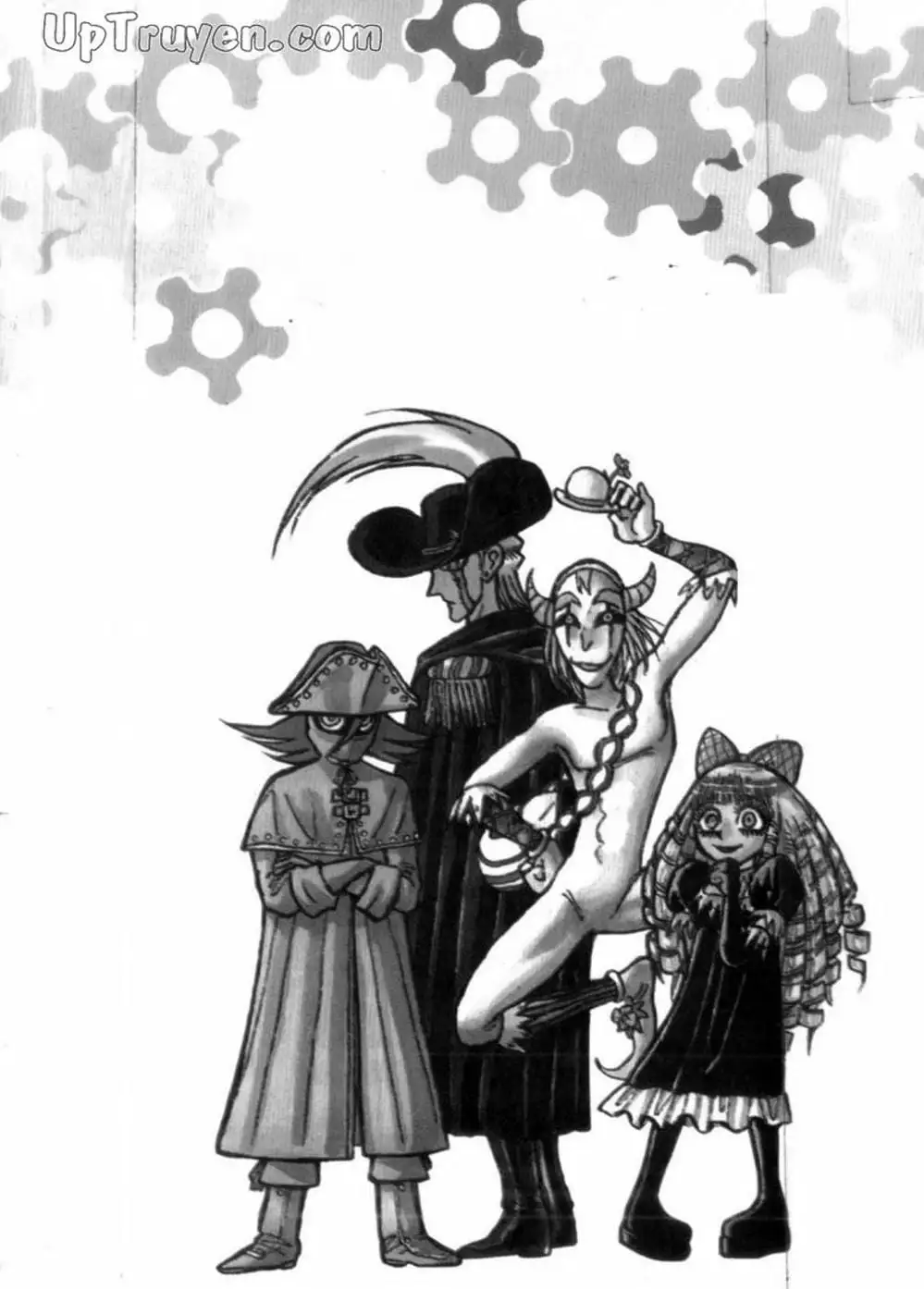 Truyện Tranh Gánh Xiếc Quái Dị - Karakuri Circus trang 5