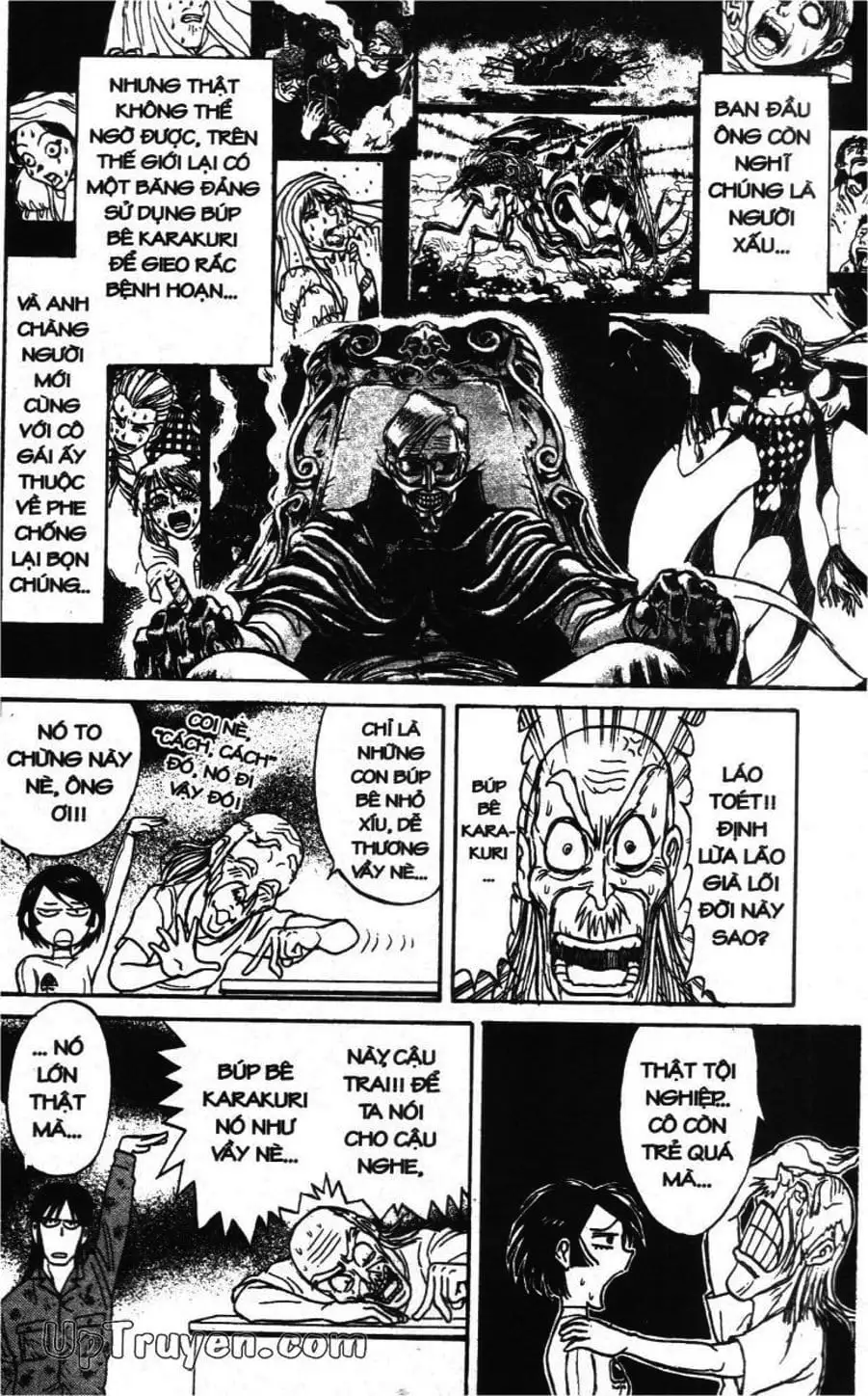 Truyện Tranh Gánh Xiếc Quái Dị - Karakuri Circus trang 5